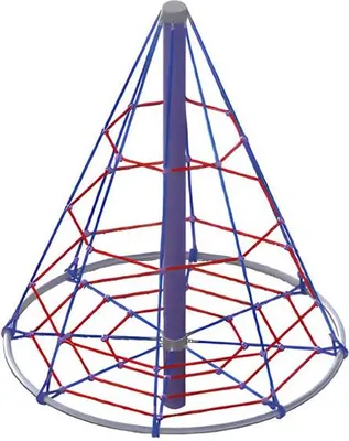 Produktbild von Kletterkegel Seilkegel Kletterpyramide Abenteuerkegel Hochseilkegel Spielkegel