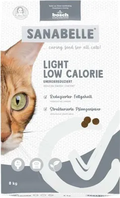 Produktbild von BOSCH Sanabelle Light Low Calorie Poultry - trockenfutter für Katzen - 8kg