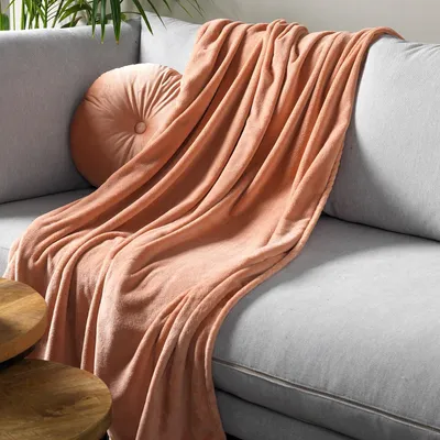 Produktbild von Dutch Decor Wohndecke Harvey 150x200 cm Rosa