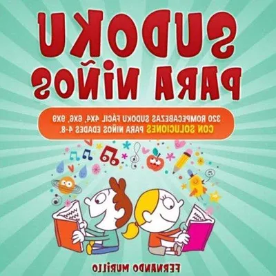 Produktbild von Sudoku-Buch Kinderpuzzle - Logik-Übungen - Gehirntraining - 320 Rätsel - 105 Seiten - Unifarben