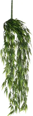Produktbild von Mica Decorations Kunstliche Pflanze - Bambus - grun hangend - 80 x 20 cm