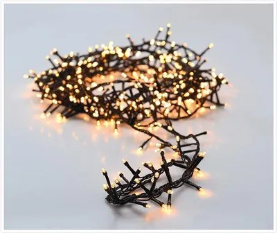 Immagine prodotto di Microcluster | Luci di Natale a LED | 400 lampadine - Bianco extra caldo - Timer - 8 funzioni luminose