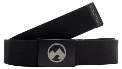 Immagine prodotto di Cintura MowMow - Tela - Fibbia in alluminio - 125 cm - Uomo - Donna - Nero