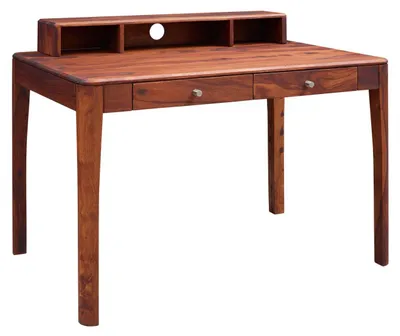 Immagine prodotto di MASSIVMOEBEL24 | scrivania in legno di Sheesham / palissandro 112x71x85 noce oliato BROOKLYN #05