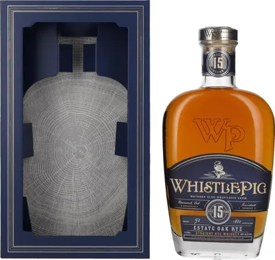 Produktbild von Whistlepig 15 Jahre + Ahornsirup - Vermont Estate Oak - Straight Rye Whiskey