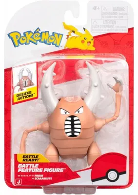 Image de Pokemon battle feature figure scarabrute - pokemon - figurine action deluxe