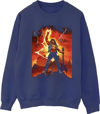 Produktbild von Netflix - "Stranger Things" Sweatshirt für Damen BI36080 (L) (Marineblau)