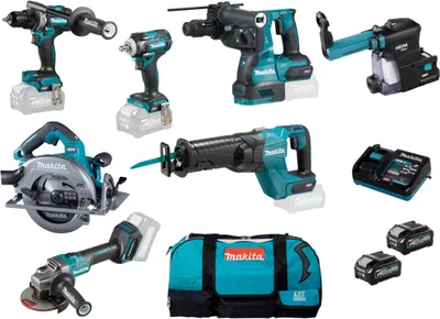 Produktbild von Makita Akku-Spezialset XGT 40 V max - Werkzeugset