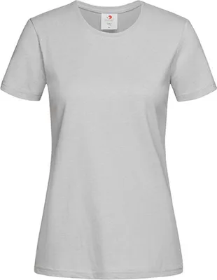 Produktbild von Stedman ST2600 | Classic Ladies Damen T-Shirt - Farbe: Soft Grey - Größe: XS
