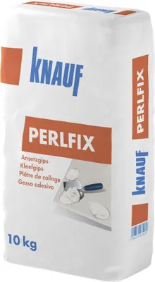 Produktbild von Knauf Perlfix Ansetzgips hellgrau, 10 kg