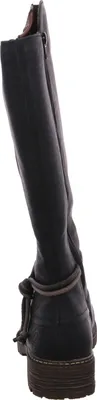 Produktbild von Rieker Damen Langschaft Stiefel Warmfutter tolles Design mit Zierkordeln Z4774, Größe:39 EU, Farbe:Schwarz