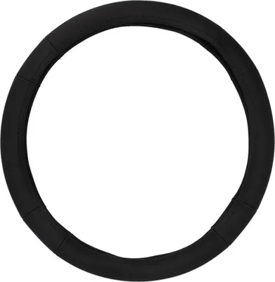 Produktbild von Cartrend Lenkradhülle Echtleder schwarz