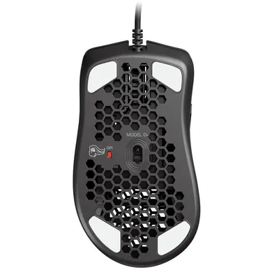 Zdjęcie produktu dla Glorious Gaming Model D-, Po prawej stronie, Optyczny, USB Typu-A, 12000 DPI, 1 ms, Czarny