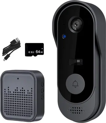Obrázok produktu pre Bezdrôtový videointerkom s kamerou, vodotesný, 64 GB