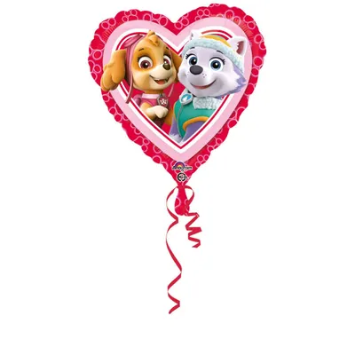 Immagine prodotto di Pallone in foil Paw Patrol Skye & Everest