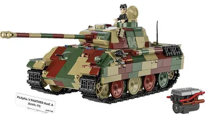 Obrázok produktu pre Cobi Historical Collection Druhá svetová vojna 2654 Pz.Kpfw. V Panther Ausf. A 2654