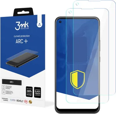 Produktbild von 3mk Display Schutzfolie ARC+ für ZTE Blade X1 5G  0,17mm Self-Heal (2 Stück)