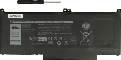 Produktbild von vhbw Akku Ersatz für Dell 05VC2M, MXV9V für Notebook (7400 mAh, 7,6 V, Li-Polymer)