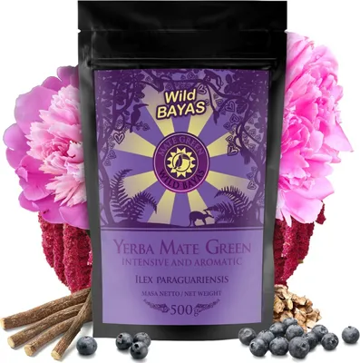 Produktbild von Yerba Mate Green Wild Bayas 500g