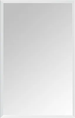 Zdjęcie produktu dla Lustro bez ramki, prostokątne, 40x60 cm - Możliwość montażu w pionie lub poziomie - Do łazienki - Szkło