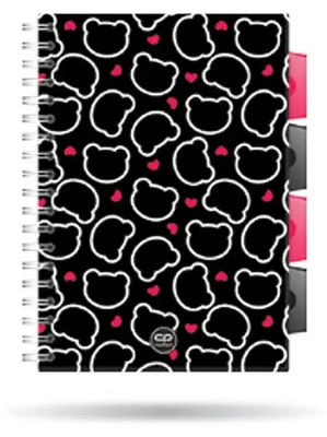 Image de Cahier A5 100k grille PP Coolpack ours
