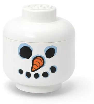 Immagine prodotto di LEGO 40330817 LEGO Mini contenitore a forma di pupazzo di neve STORAGE SNOWMAN, 360 ml