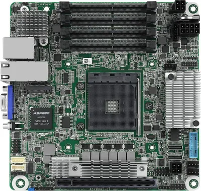 Immagine prodotto di Scheda madre ASRock X570D4I-2T Processori AMD Ryzen di terza generazione