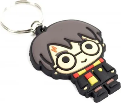 Produktbild von Harry Potter - Gummi Schlüsselanhänger "Chibi" BS2965 (Einheitsgröße) (Bunt)