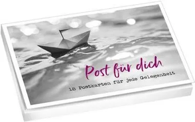 Image de Liebevoll gestaltetes Postkartenset 'Post für dich'