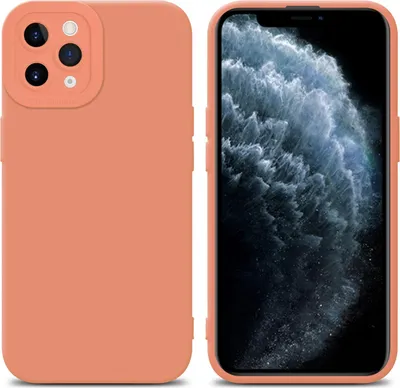 Produktbild von Cadorabo Hülle für Apple iPhone 11 PRO Schutz Hülle in Orange TPU Silikon Etui Case Handyhülle