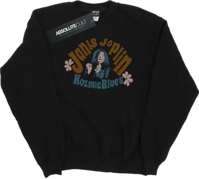 Produktbild von Janis Joplin - "Kozmic Blues" Sweatshirt für Herren BI49329 (M) (Schwarz)