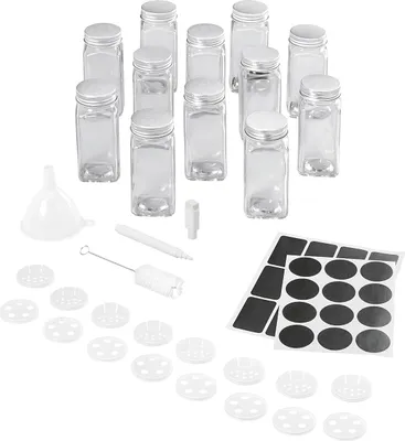 Obrázok produktu pre METALTEX šejker na korenie "Shake-It" - sada 12 nádob