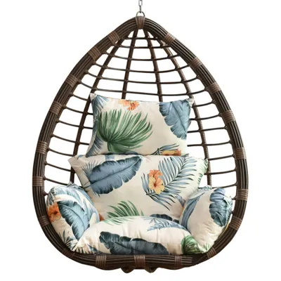 Produktbild von Topchances Hängesessel Kissen Auflagen Schaukelstuhl Sitzkissen Hängestuhl Sitzauflage Auflage Polster Ersatzkissen für Hängesessel,Bunt