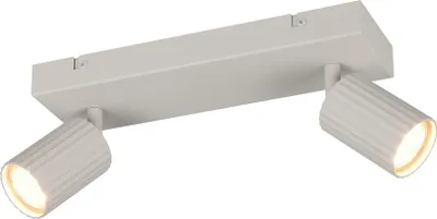 Produktbild von Trio 867700276 Soka GU10 Strahler 2-fach Warm Grey