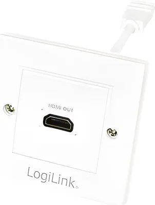 Produktbild von LogiLink Anschlussdose, Unterputz - HDMI