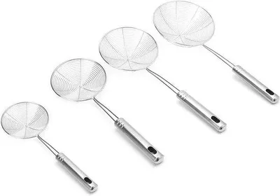 Immagine prodotto di Set di 4 schiumarole in acciaio inossidabile - Accessori da cucina