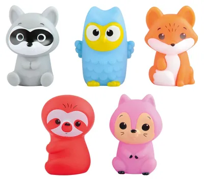 Produktbild von Playgo Fingerpuppen Waldtiere - 5 Stk.