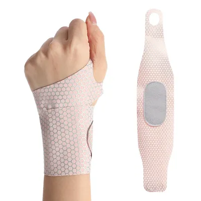 Produktbild von Handgelenk Bandagen, Ultradünne Atmungsaktive Handgelenkbandage, Kompressionsbandagen, Einstellbar Handgelenkstütze Bandage für Sportschutz