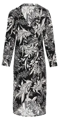 Image de Robe Jeona pour femme - noir et blanc cassé, taille S