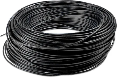 Produktbild von Kabel | 1-Adrig | H05V-K | 1x0,75mm² | Schwarz | Meterware