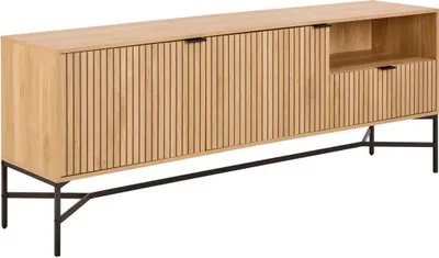 Produktbild von Sideboard Natur Eichenlook - 180x40x70cm - Juna