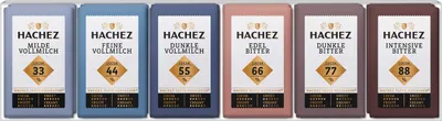 Obrázek produktu pro Hachez tyčinky smíšené balení jemná mléčná hořká čokoláda 90g