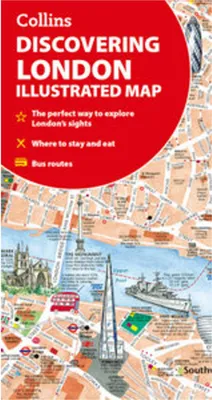Produktbild von Discovering London Illustrated Map
