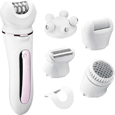 Produktbild von OKWISH Elektrische Rasierer Damen, Frauen Epilierer, Multifunktionaler Epilierer, Schmerzarme Haarentfernung, Epilierer für empfindliche Haut