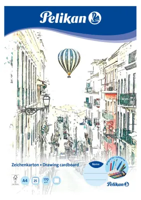 Obrázek produktu pro Pelikan 236805, kreslicí karton A4, 25 listů, 1 balení