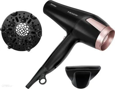 Zdjęcie produktu dla MPM MSW-24 Hair dryer 2500 W Black  Pink