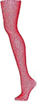 Produktbild von K84250753-2-S-M rot Damen Netzstrumpfhose Teufelskleid Gr.S-M