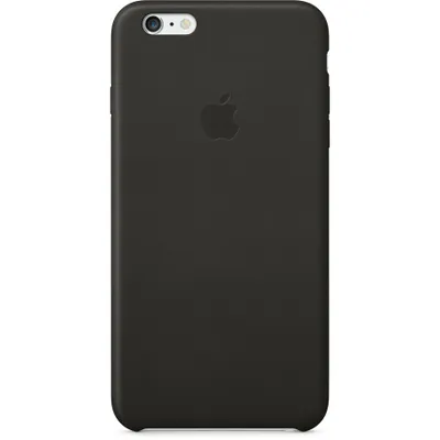 Produktbild von Apple iPhone 6 Plus Leather Case MGQX2ZM/A schwarz