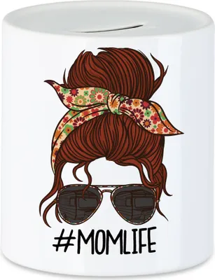 Produktbild von Momlife Spardose  Muttertag Geschenkidee Beste Mama Der Welt