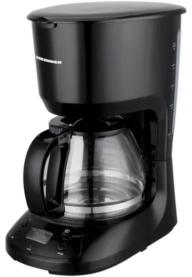 Productafbeelding van Heinner HCM-D750GCBK, Koffiezetapparaat voor filterkoffie, 1 liter, Geschikt voor gemalen koffie, 750 W, Zwart